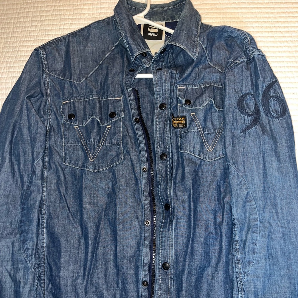 G-Star Raw Indigo Denim Jacket